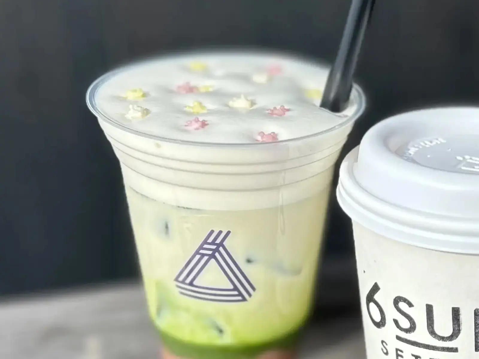 春限定のひな祭りラテ