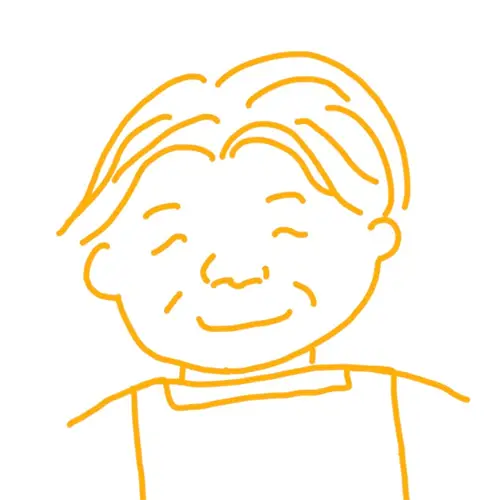 古川素子さんプロフィールイラスト