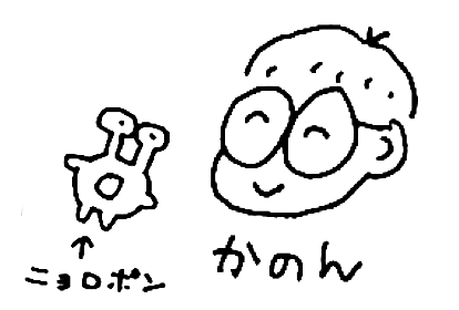 石原花音さんの手書きプロフィールイラスト