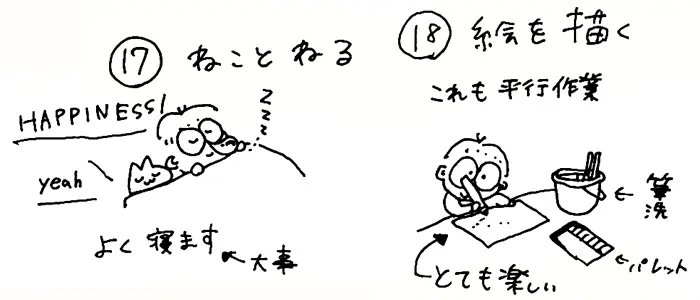 個展までの道のり 17-18
