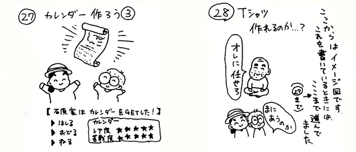 個展までの道のり 27-28