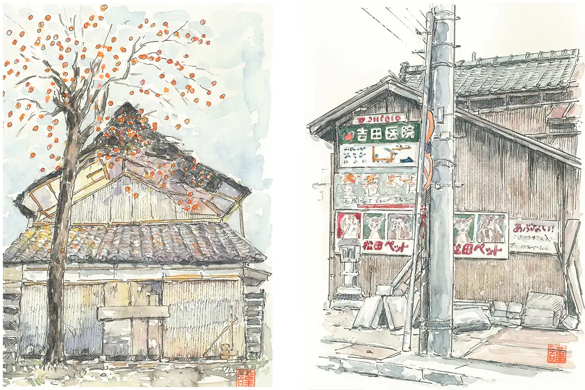 青柳謹一作品展 面影、みつめて 展示作品イメージ